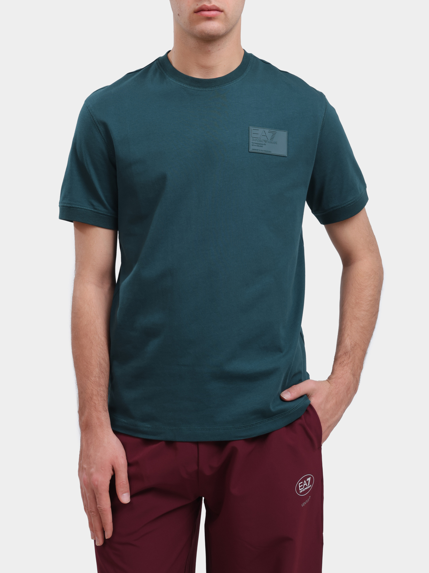 Футболка EA7 7X000127 AF13741 UB011 хлопковая мужская — купить в интернет-магазине Verdistore