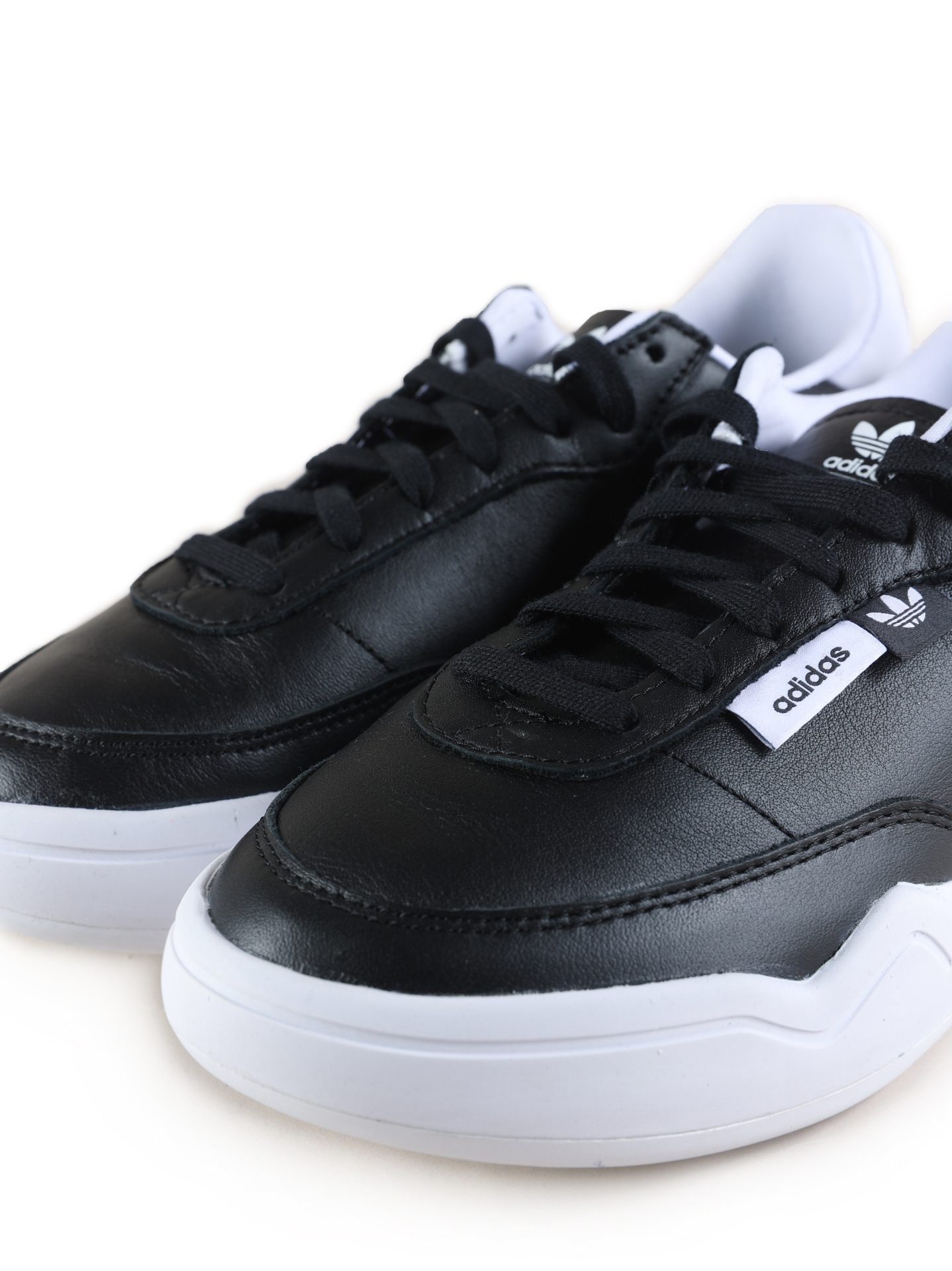 Кроссовки Adidas Her Court GW8213 черные женские с утолщенной подошвой — купить в интернет-магазине Verdistore
