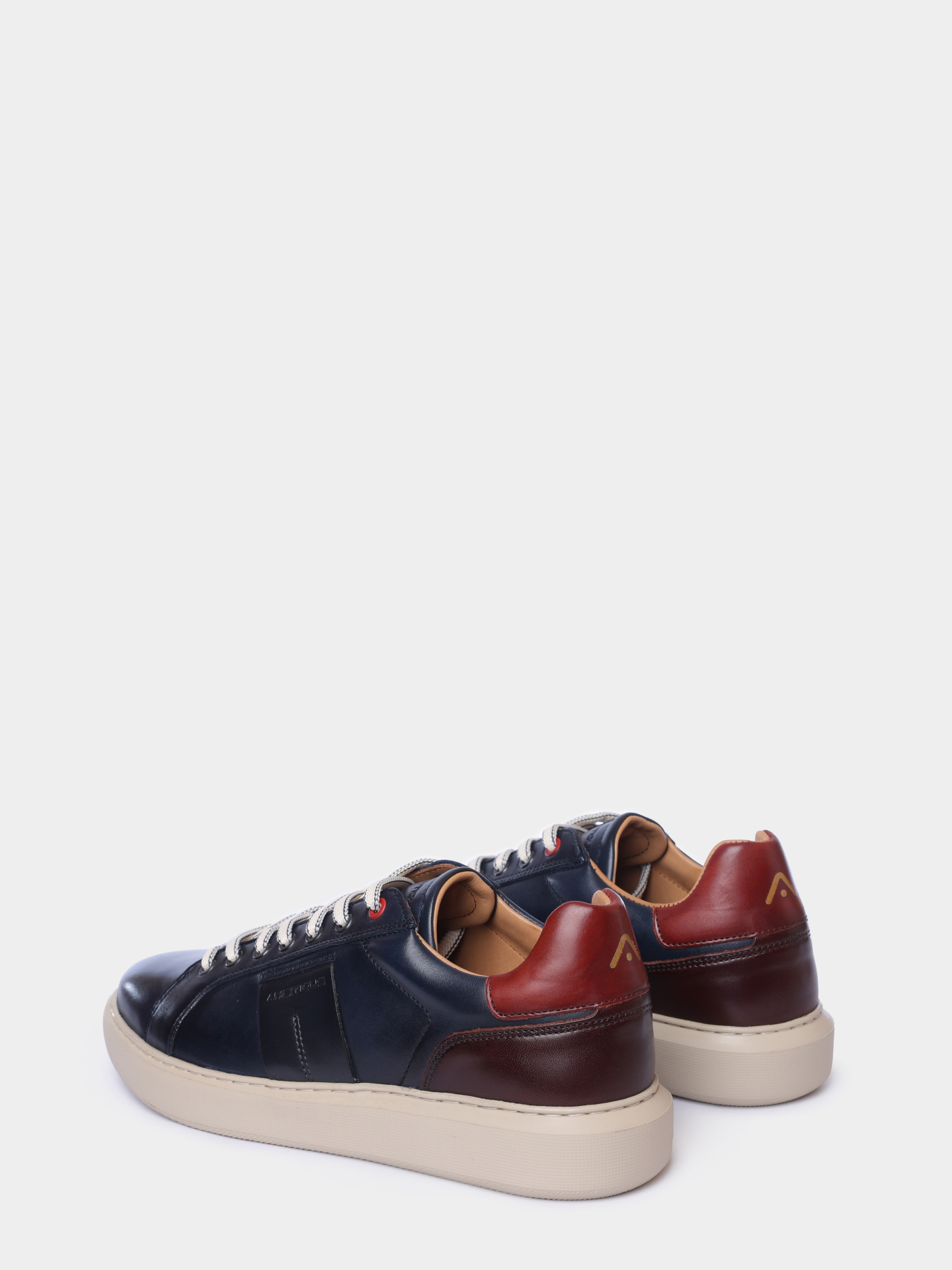 Кеды Ambitious 12455A - 6566 AM кожаные мужские  — купить в интернет-магазине Verdistore