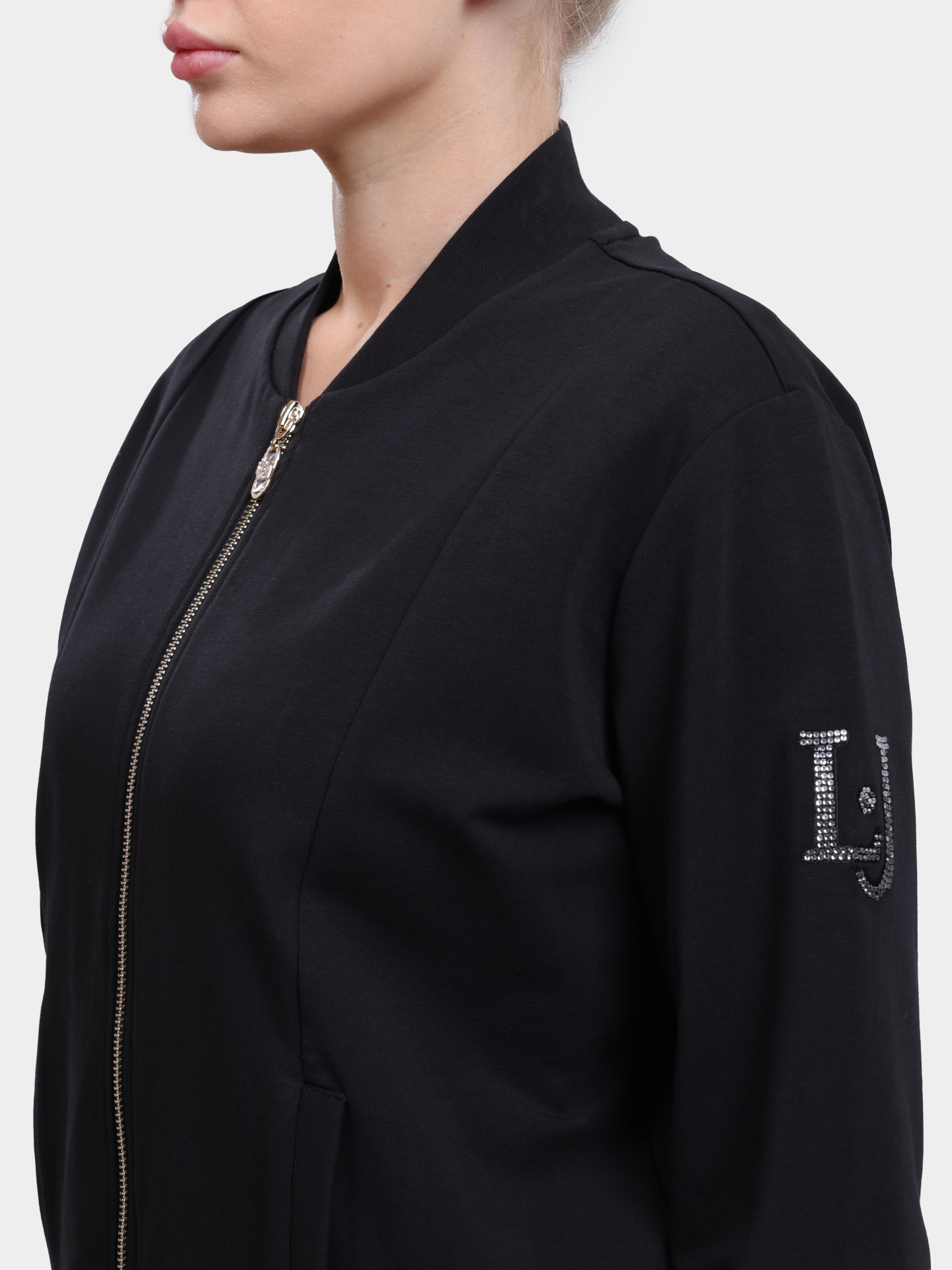 Костюм спортивный Liu-Jo TA6222 FS090 22222 черный женский — купить в интернет-магазине Verdistore