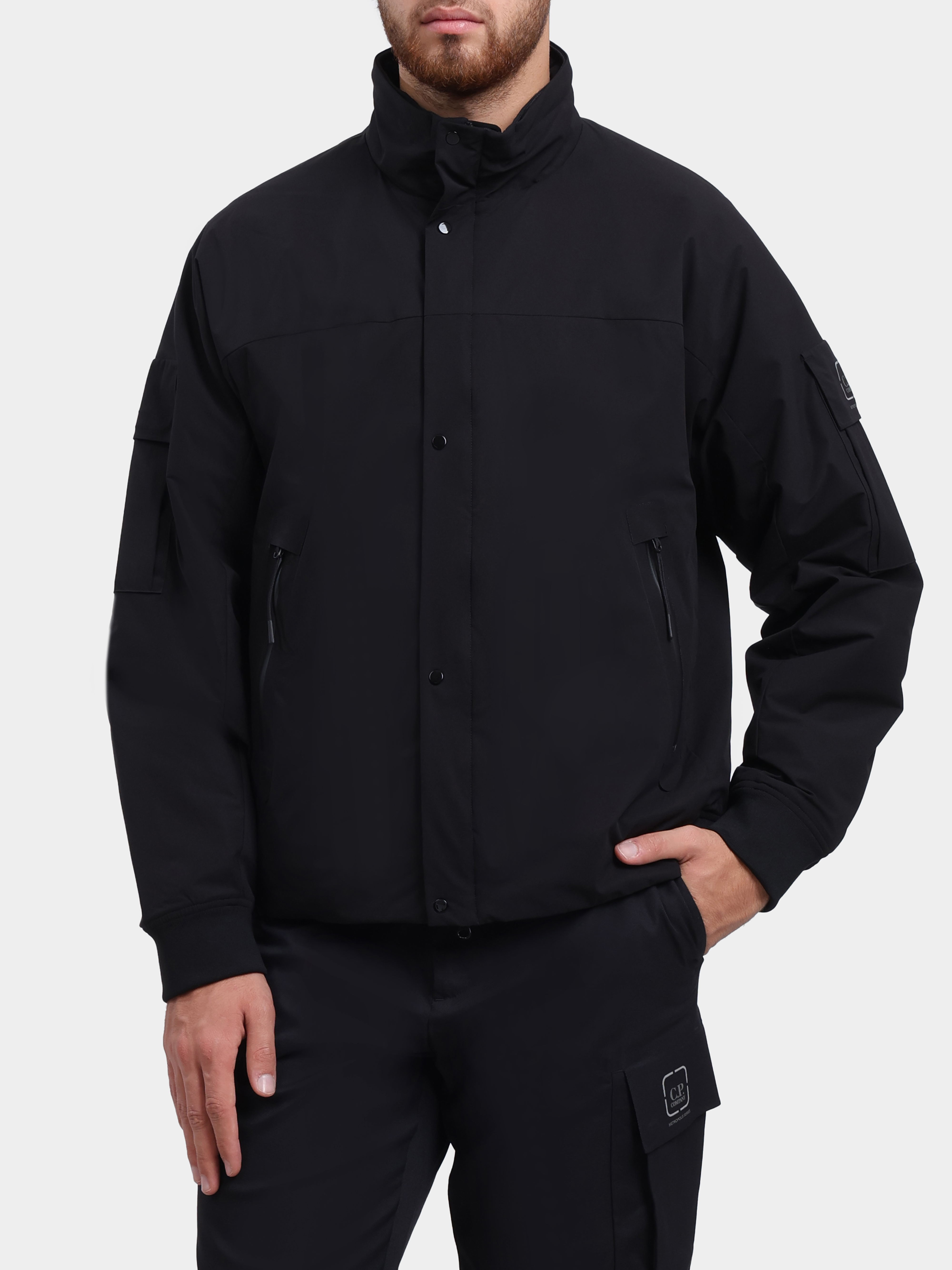 Куртка C.P. Company 21CLOW006A 110264V 999 черная мужская — купить в интернет-магазине Verdistore