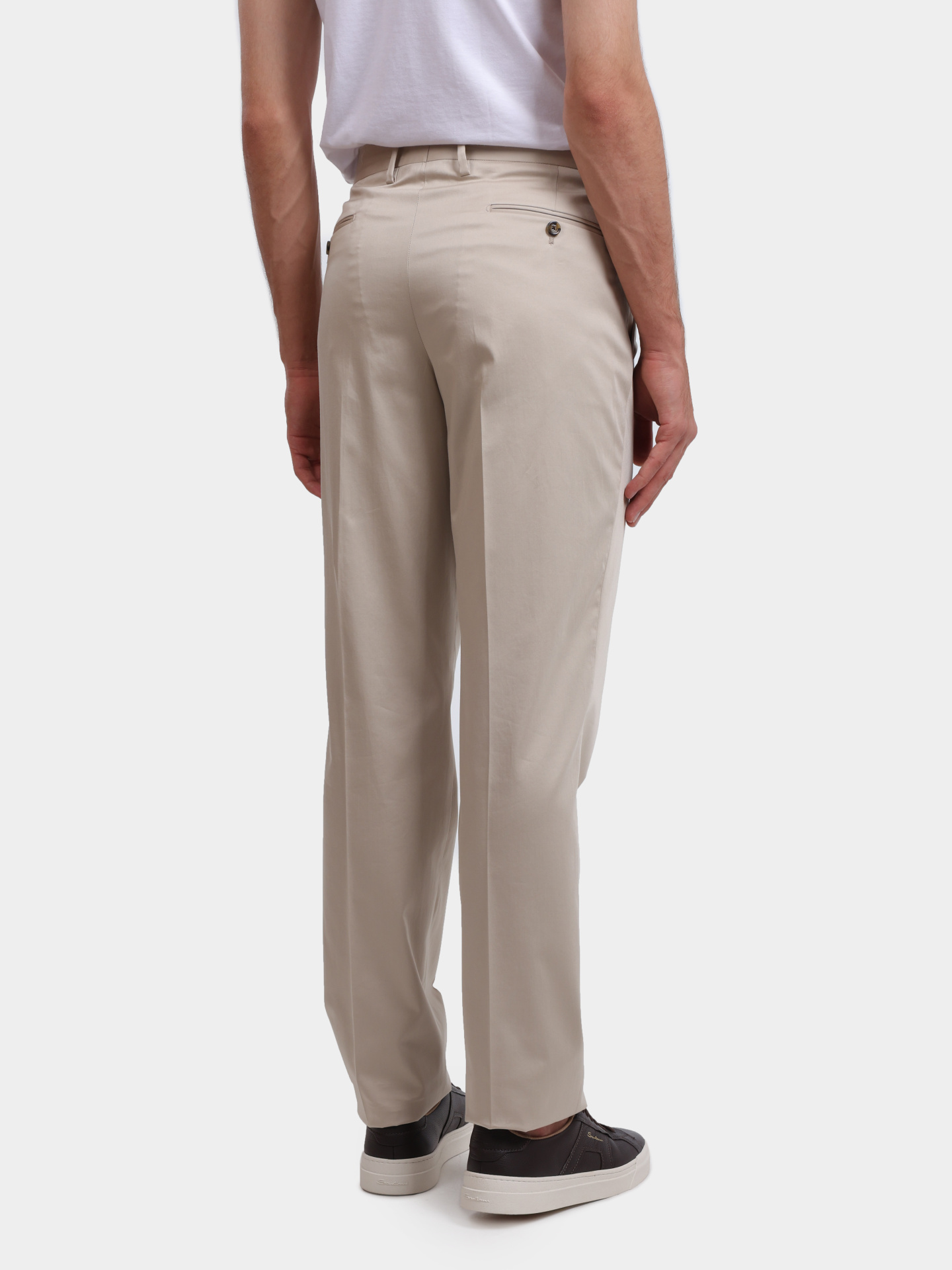 Брюки MURAT IF64402 200 светло-бежевые хлопковые — купить в интернет-магазине Verdistore