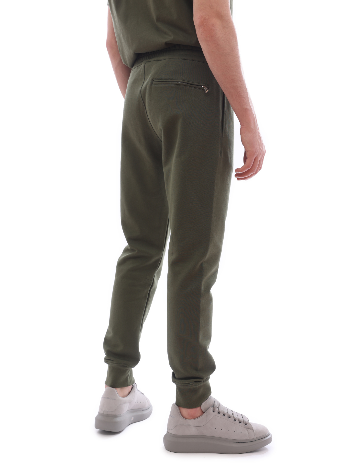 Брюки Alexander McQueen 688714 QSZ81 0904 хаки мужские — купить в интернет-магазине Verdistore