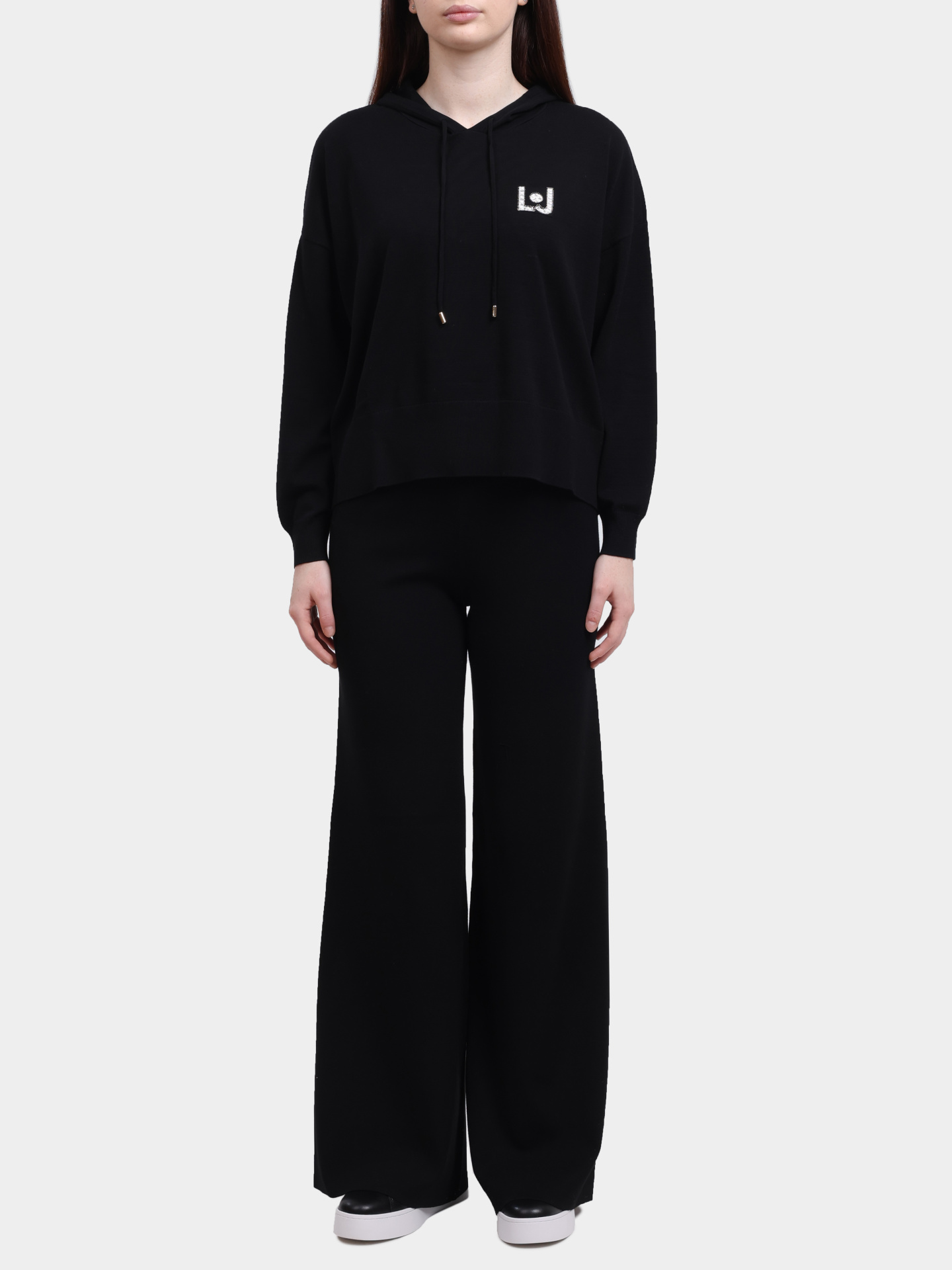 Брюки Liu-Jo MF5461 MS99E 22222 черные женские — купить в интернет-магазине Verdistore