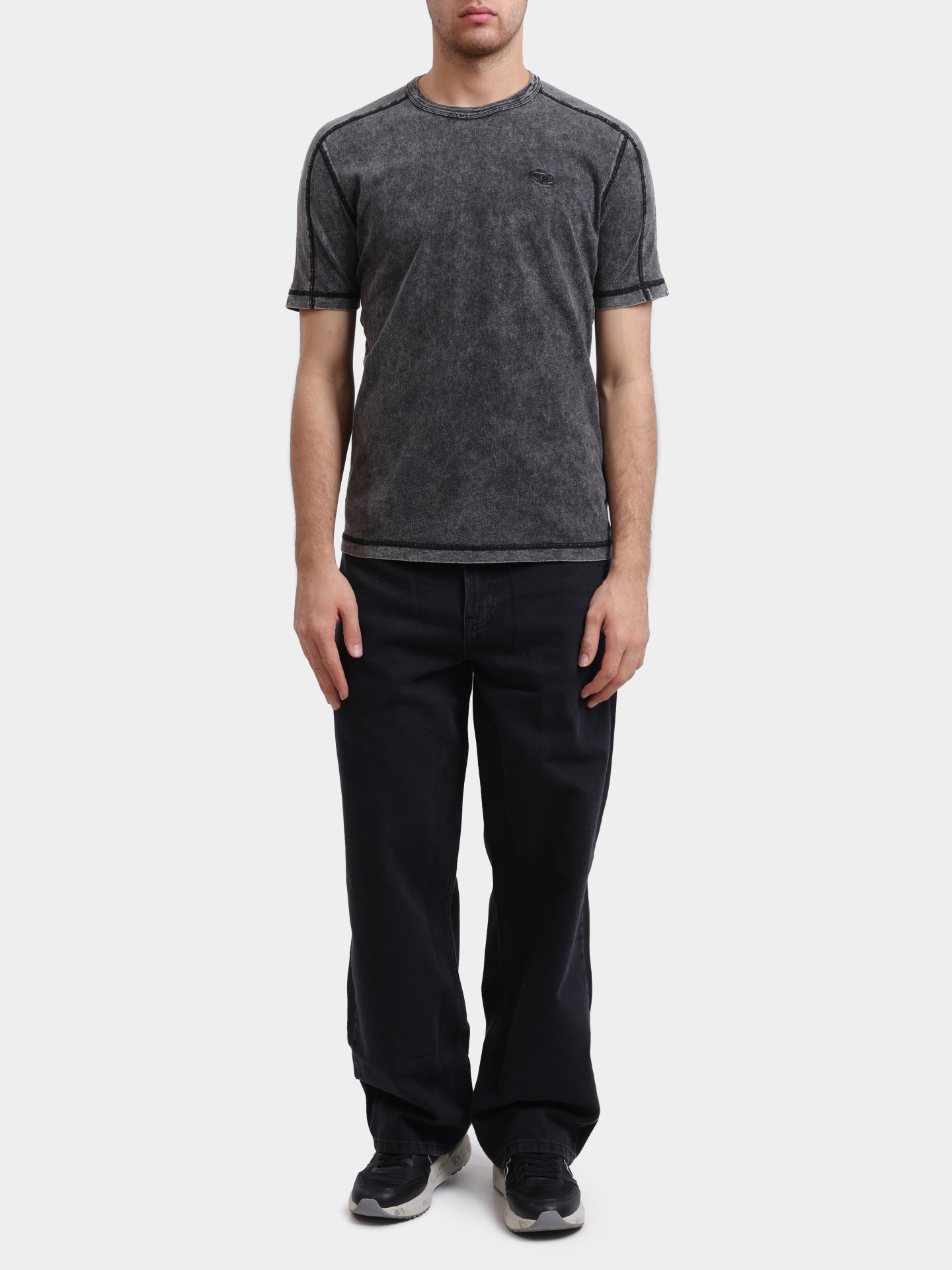 Футболка A164070QJAH02 серая мужская — купить в интернет-магазине Verdistore