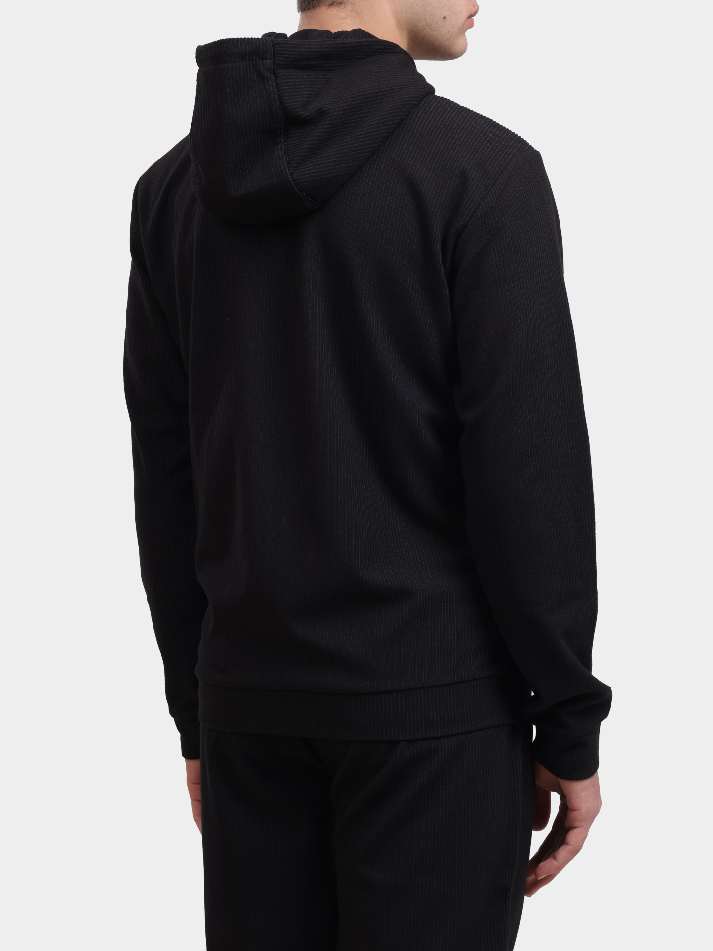 Мастерка EA7 7M001119 AF17982 UC001 черная мужская — купить в интернет-магазине Verdistore