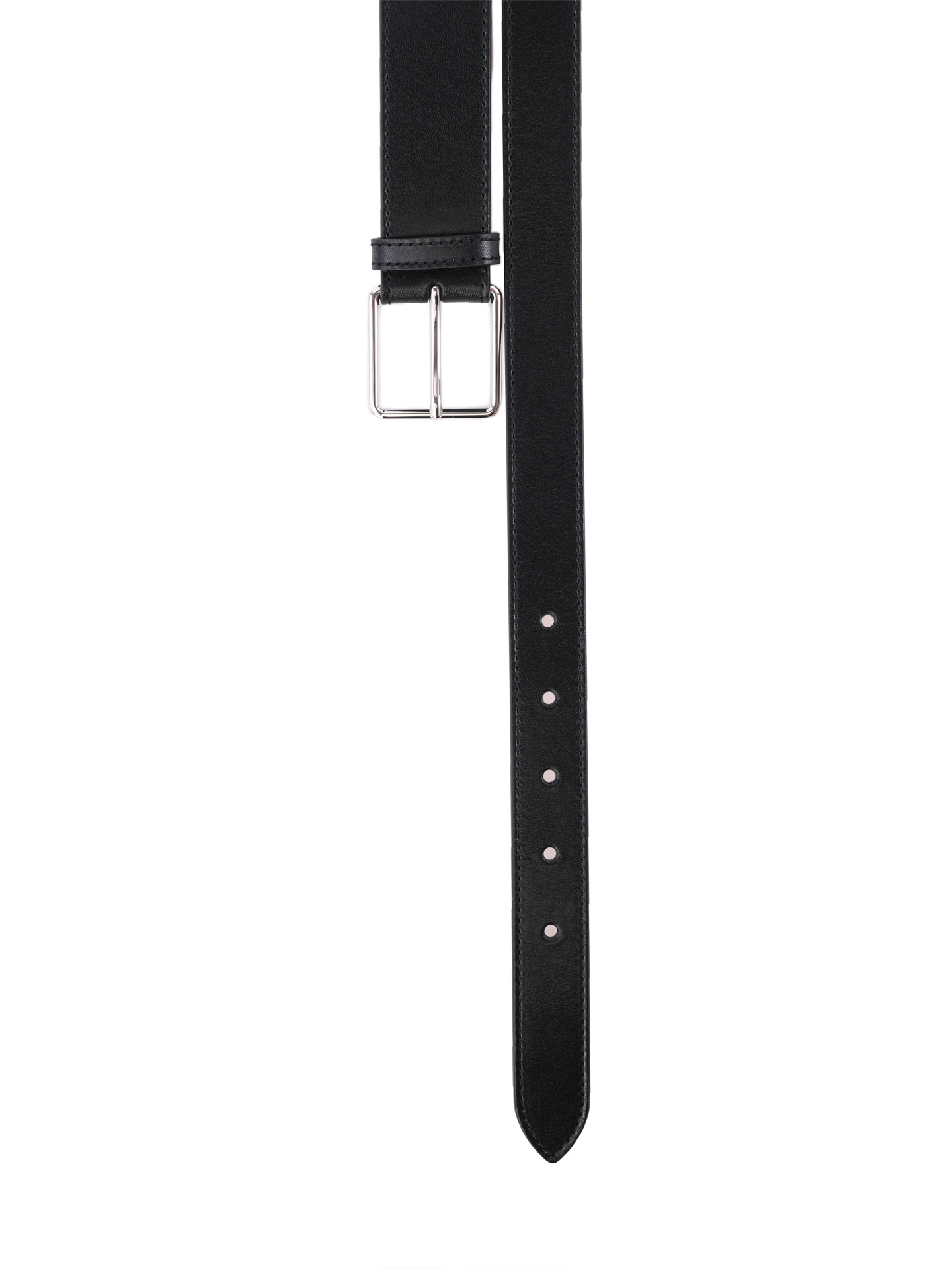 Ремень Alexander McQueen 594188-1BR0I-1000 черный женский — купить в интернет-магазине Verdistore