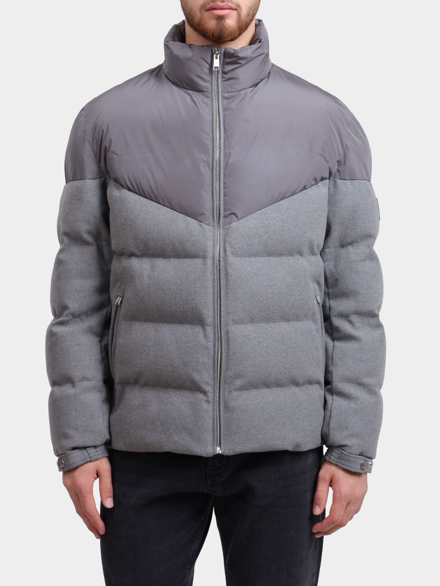 Куртка Boss 50548810 030 серая мужская — купить в интернет-магазине Verdistore