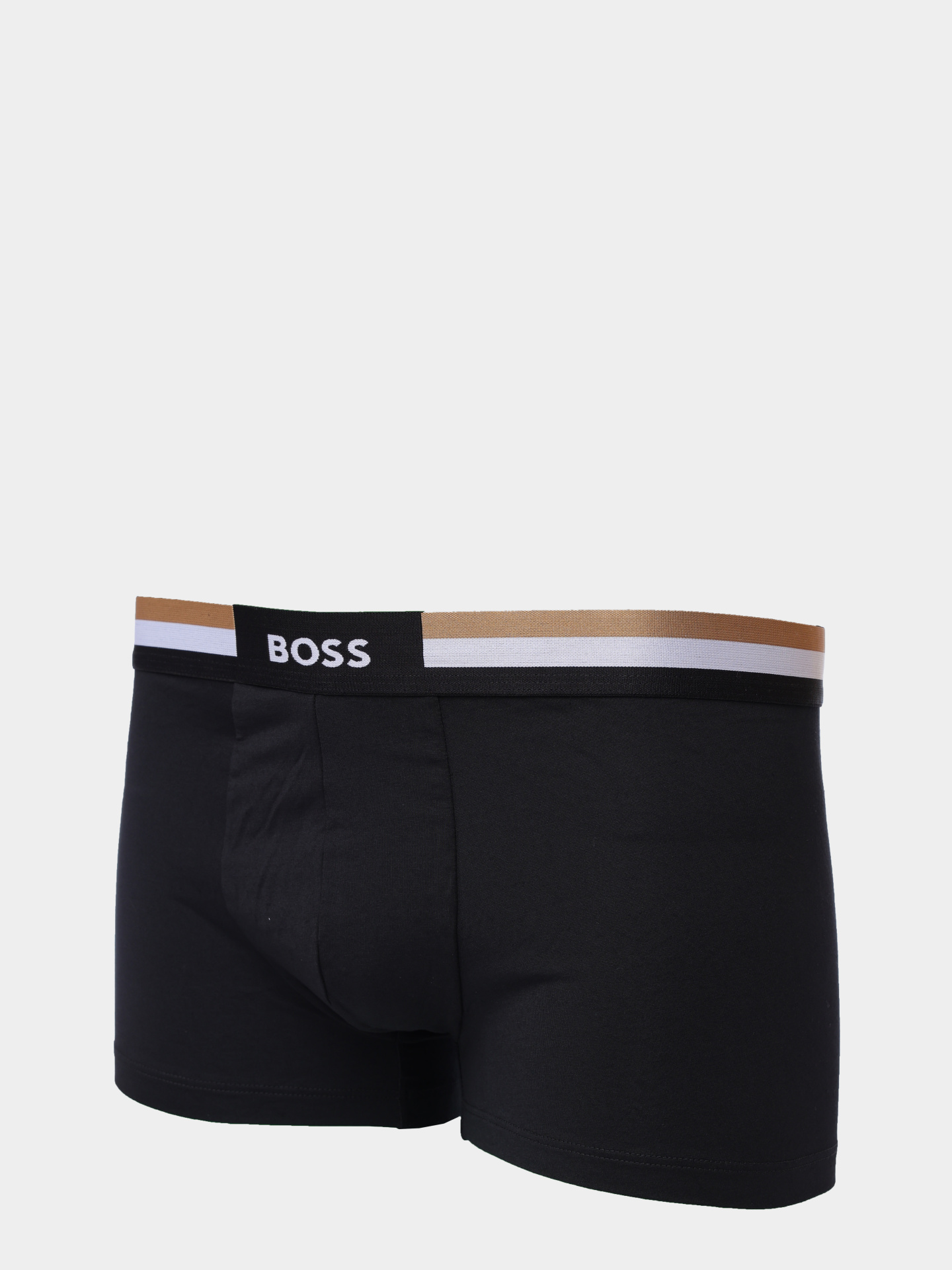 Трусы комплект Boss 50516542 001 черные мужские с логотипом — купить в интернет-магазине Verdistore