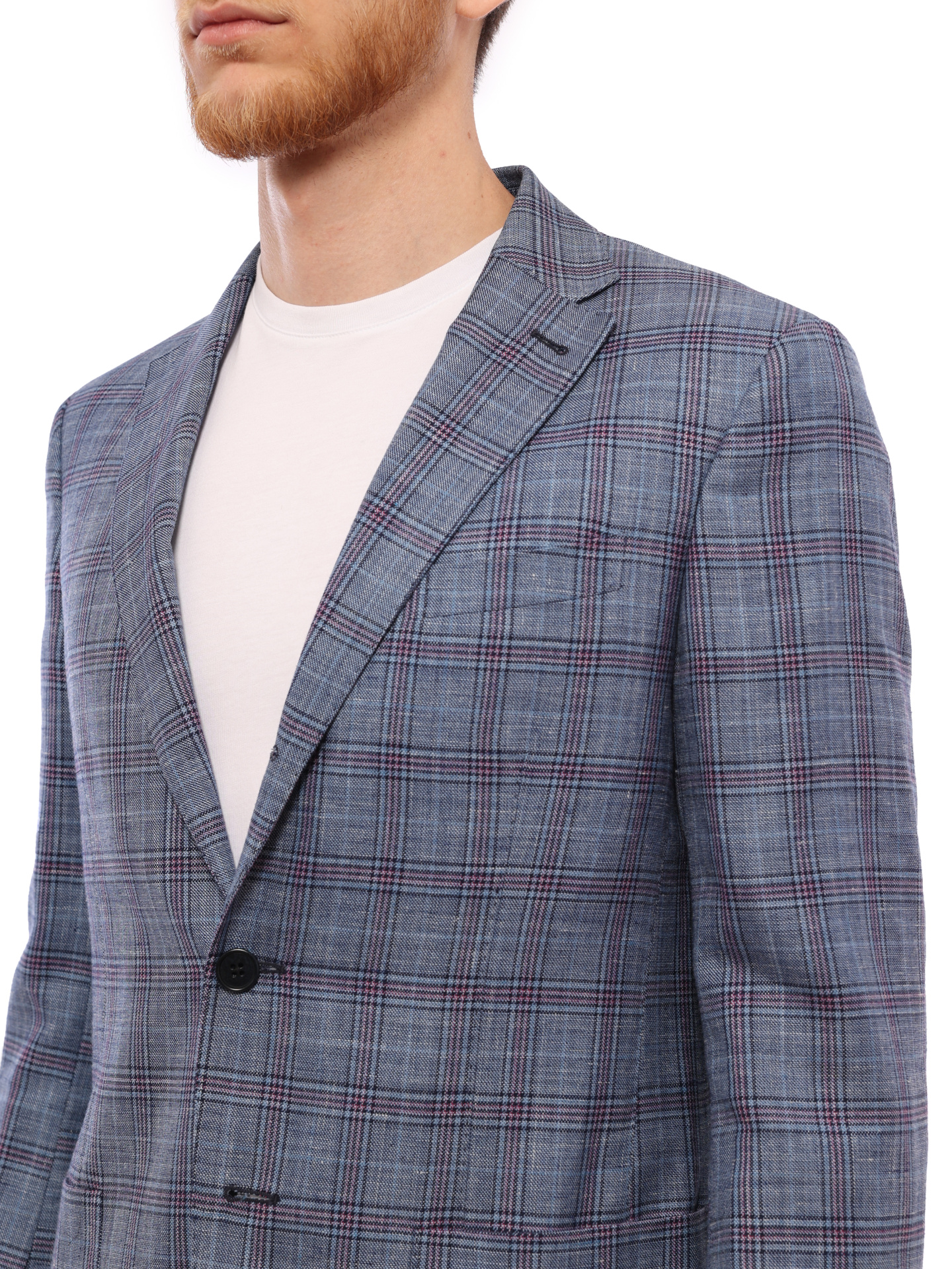Пиджак Cantarelli 23 3033 6 R 116 21445 клетчатый мужской — купить в интернет-магазине Verdistore