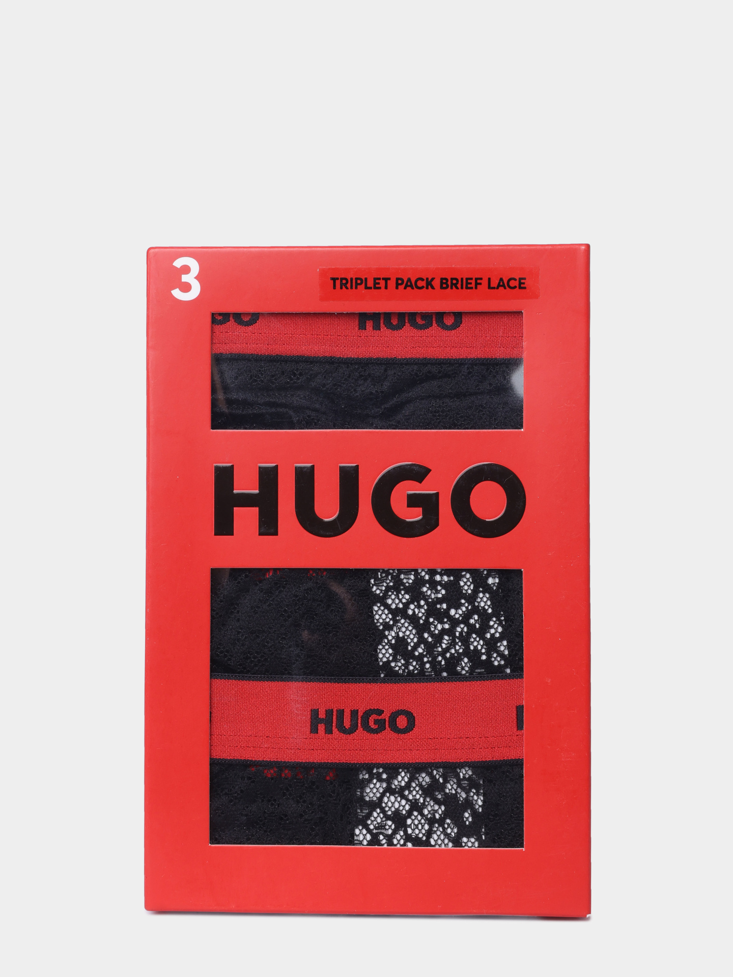 Трусы комплект Hugo 50535254 002 черные женские — купить в интернет-магазине Verdistore