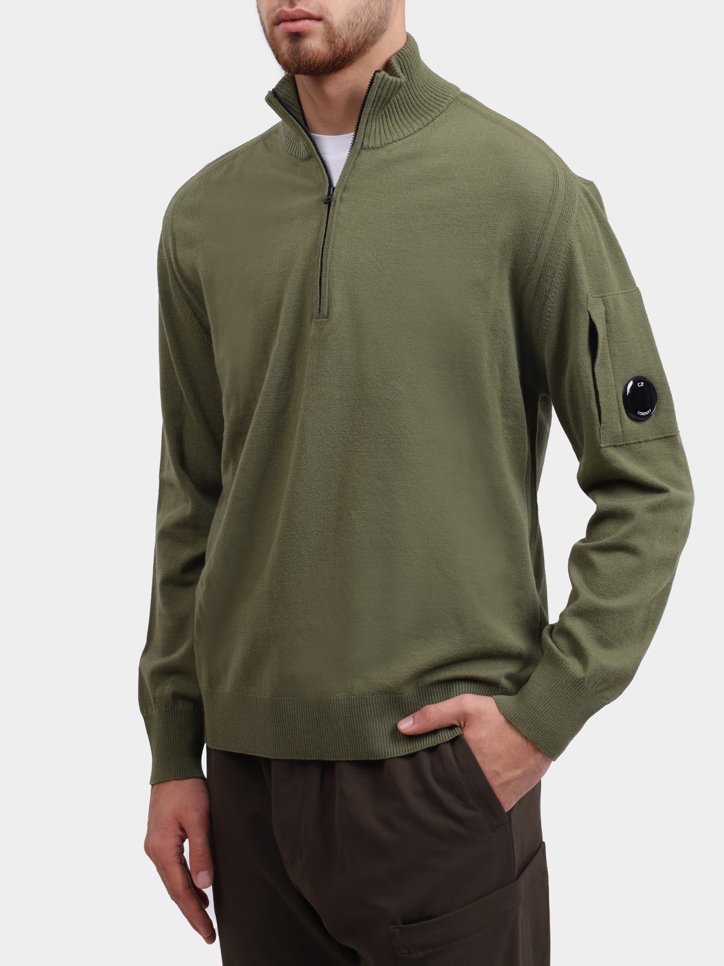 Джемпер C.P. Company 19CMKN036A 005528A 652 шерстяной мужской — купить в интернет-магазине Verdistore