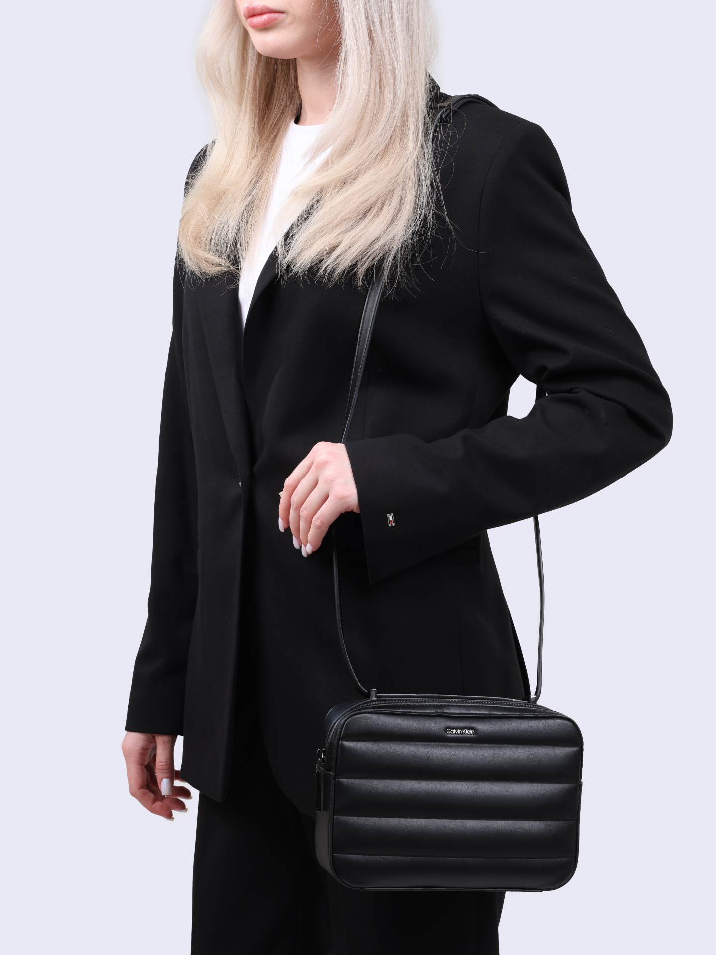 Сумка Calvin Klein K60K612114 BEH черная женская — купить в интернет-магазине Verdistore