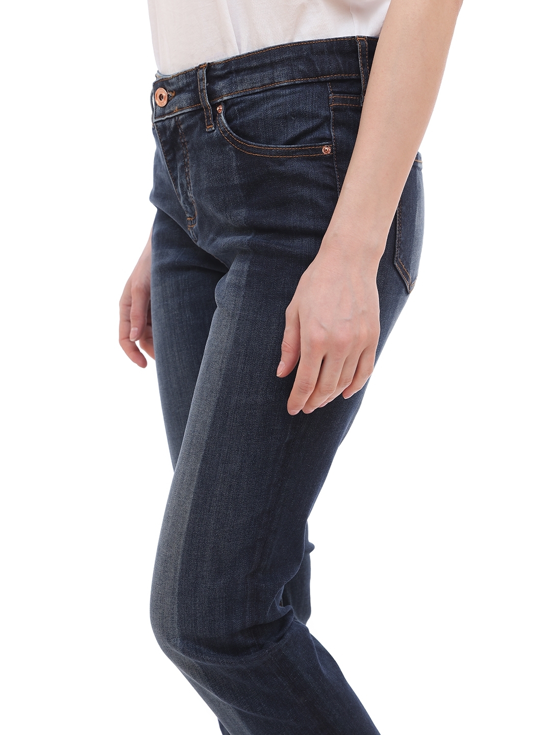Джинсы Armani Exchange 3GYJ01 комбинированные женские — купить в интернет-магазине Verdistore