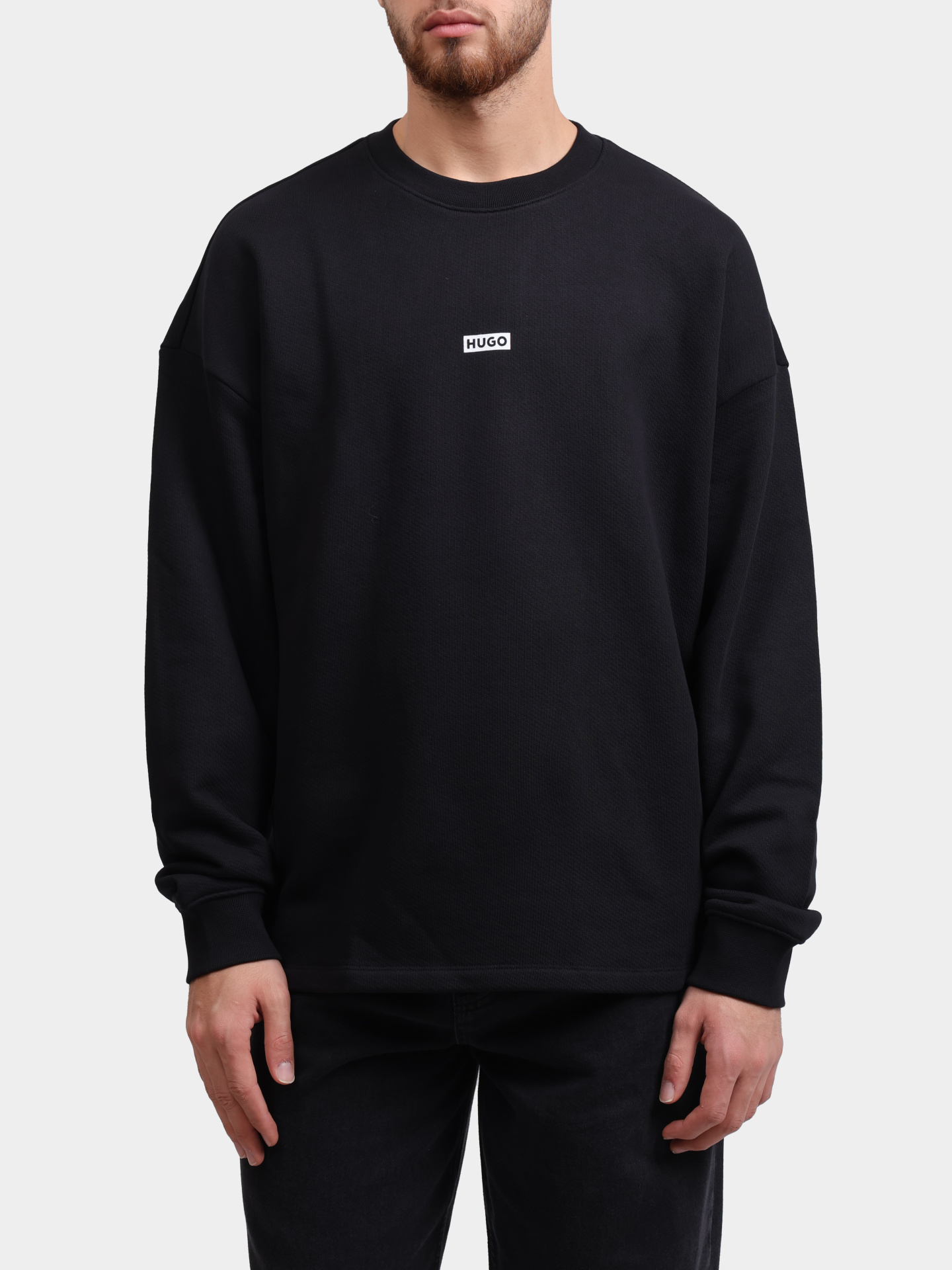 Свитшот Hugo 50510732 005 хлопковый мужской — купить в интернет-магазине Verdistore