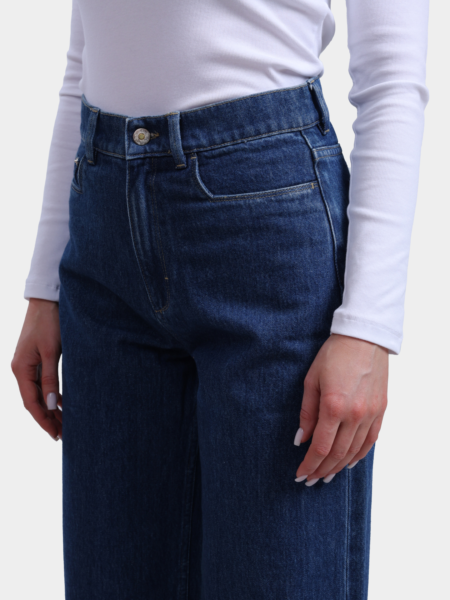 Джинсы 21310.060101.2853 синие женские — купить в интернет-магазине Verdistore