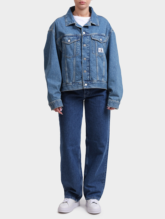 Куртка Calvin Klein Jeans J20J223672 1AA джинсовая женская — купить в интернет-магазине Verdistore