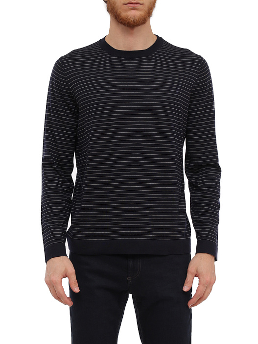 Свитер Brunello Cucinelli M2484800 полосатый мужской — купить в интернет-магазине Verdistore