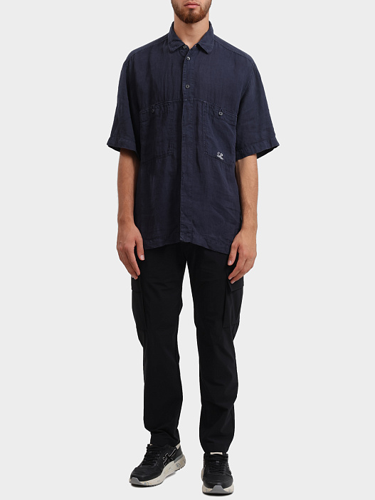 Брюки-карго P4176 NEW JOHN 568 0020 с накладными карманами черные — купить в интернет-магазине Verdistore