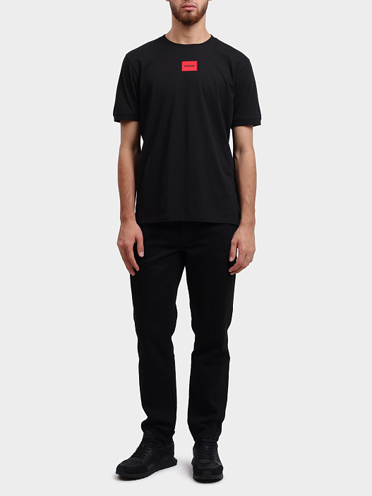 Джинсы Hugo 50511504 001 черные мужские — купить в интернет-магазине Verdistore
