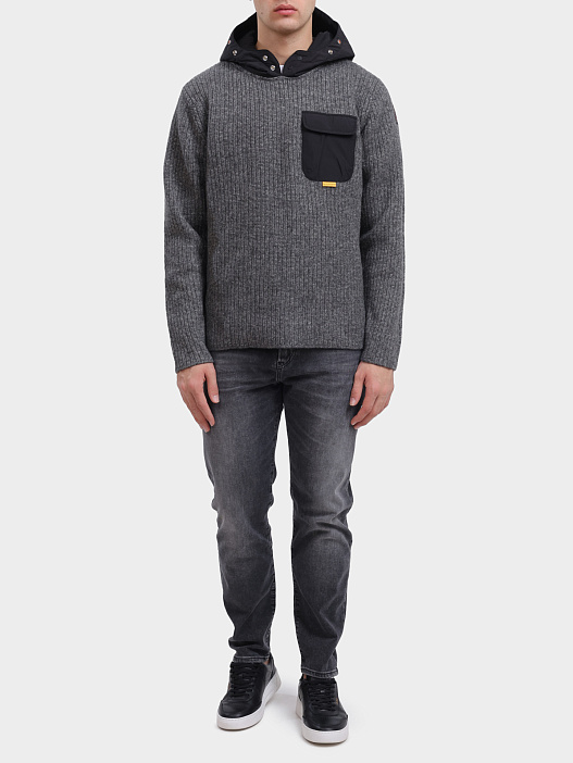 Свитер Parajumpers WK03 NOATAK 541 серый мужской — купить в интернет-магазине Verdistore