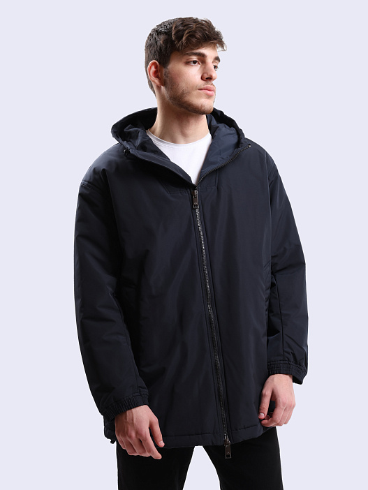 Куртка Armani Exchange 6DZK20 ZN5MZ 1510 темно-синяя мужская — купить в интернет-магазине Verdistore