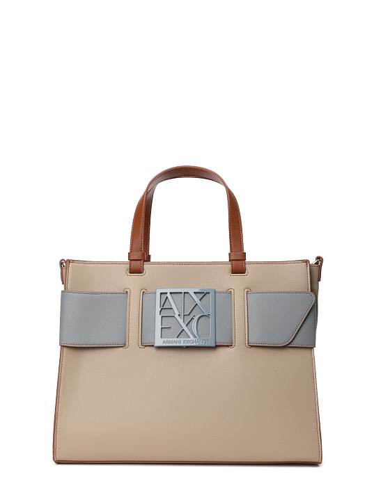 картинка Сумка Armani Exchange 942689 0A874 15249 комбинированная женская магазин Verdistore являющийся официальным дистрибьютором в России 