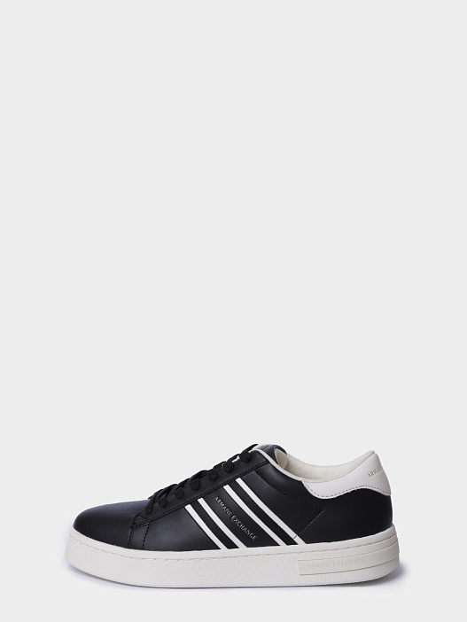 Кеды Armani Exchange XW002231 AF21421 MC024 черные женские — купить в интернет-магазине Verdistore