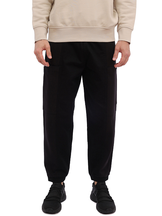 Брюки-карго Armani Exchange 6RZPL2 Z196Z 1200 черные мужские с накладными карманами — купить в интернет-магазине Verdistore
