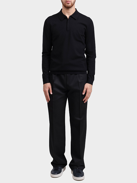 Брюки Hugo 50544598 001 черные мужские — купить в интернет-магазине Verdistore