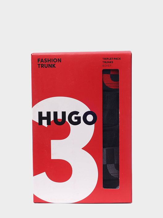 Трусы комплект Hugo 50545667 002 черные мужские — купить в интернет-магазине Verdistore