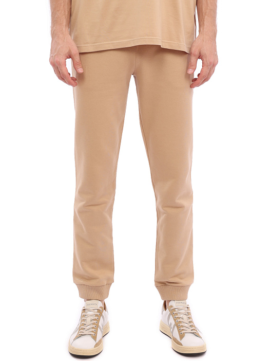 Брюки Burberry 8068465 A7405 бежевые мужские — купить в интернет-магазине Verdistore