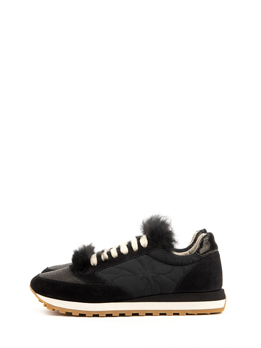 Кроссовки Brunello Cucinelli MZDSFG238 комбинированные женские — купить в интернет-магазине Verdistore