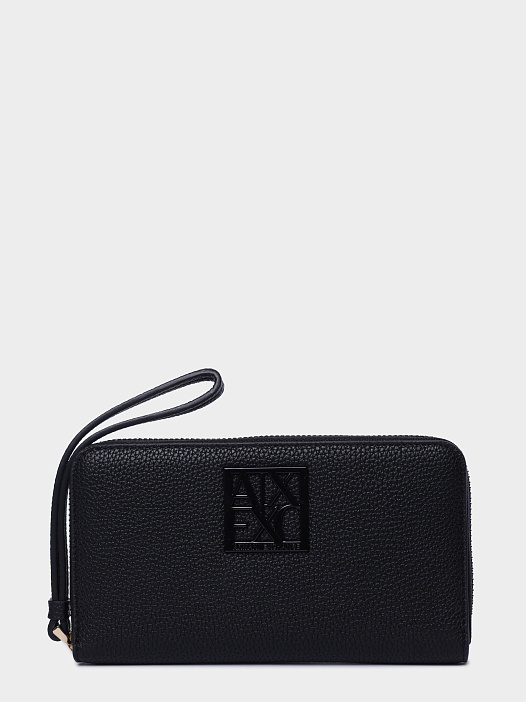 Кошелек Armani Exchange XW000361 AF11902 UC001 черный женский — купить в интернет-магазине Verdistore