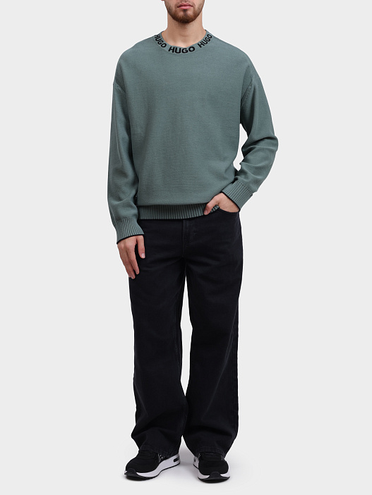 Джемпер Hugo 50474813 343 хлопковый мужской — купить в интернет-магазине Verdistore