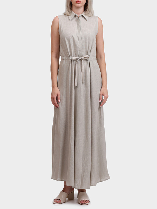 Платье Herno AB000028D 12689 1985 серое женское — купить в интернет-магазине Verdistore