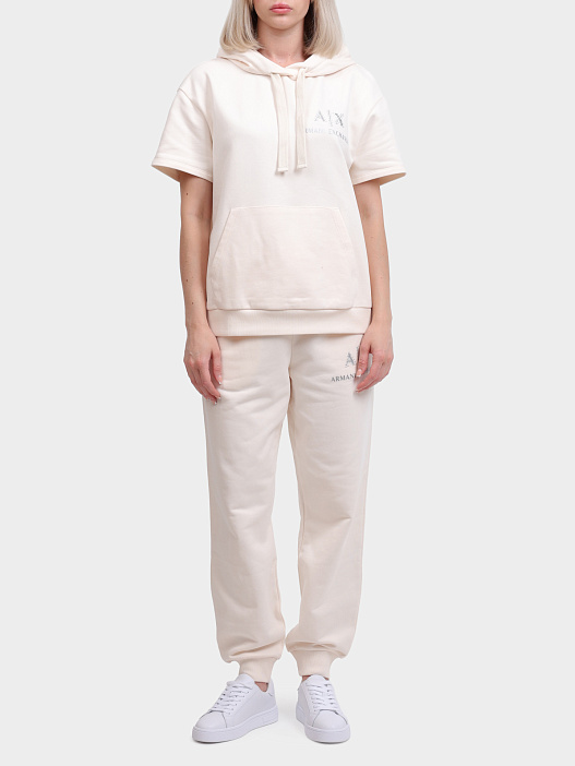 Брюки спортивные Armani Exchange XW000162 AF11851 U1003 хлопковые женские — купить в интернет-магазине Verdistore