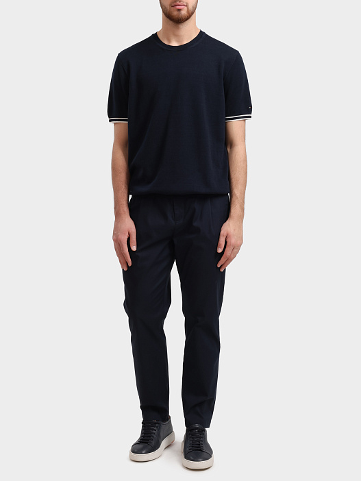 Брюки Tommy Hilfiger MW0MW3970230 мужские прямого кроя — купить в интернет-магазине Verdistore