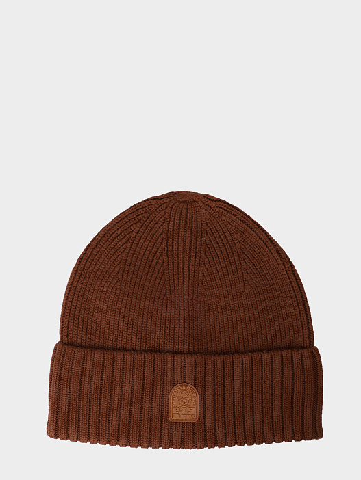 Шапка Parajumpers HA12 PLAIN BEANIE 718 мужская вязаная — купить в интернет-магазине Verdistore