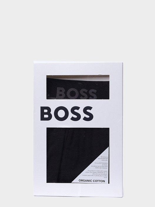 Трусы BOSS BLACK Trunk 365 Solid 10267258 01 50531363 001 черные — купить в интернет-магазине Verdistore