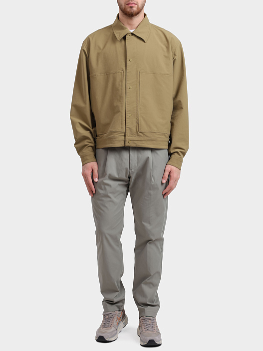 Брюки Herno PT000091U 12531 7290 светло-зеленые мужские — купить в интернет-магазине Verdistore