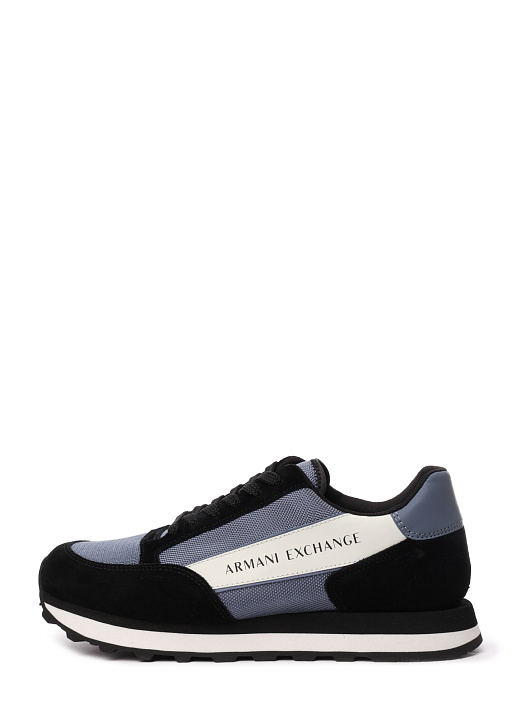 Кроссовки Armani Exchange XUX083 XV263 A017 комбинированные мужские с логотипом — купить в интернет-магазине Verdistore