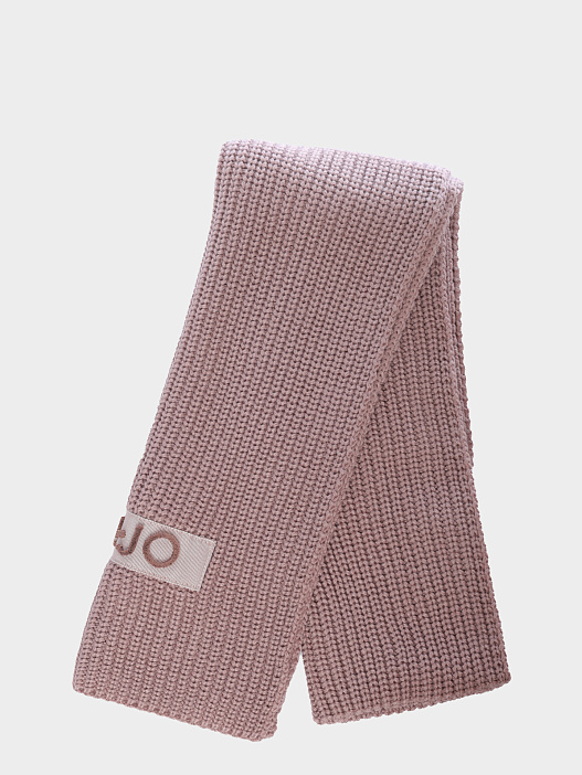 Шарф Liu-Jo 2F5056 M0300 71105 розовый женский с логотипом — купить в интернет-магазине Verdistore