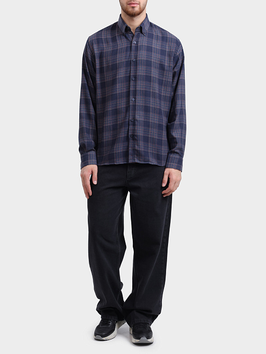 Рубашка Pantamo 4320-308-12 клетчатая мужская — купить в интернет-магазине Verdistore