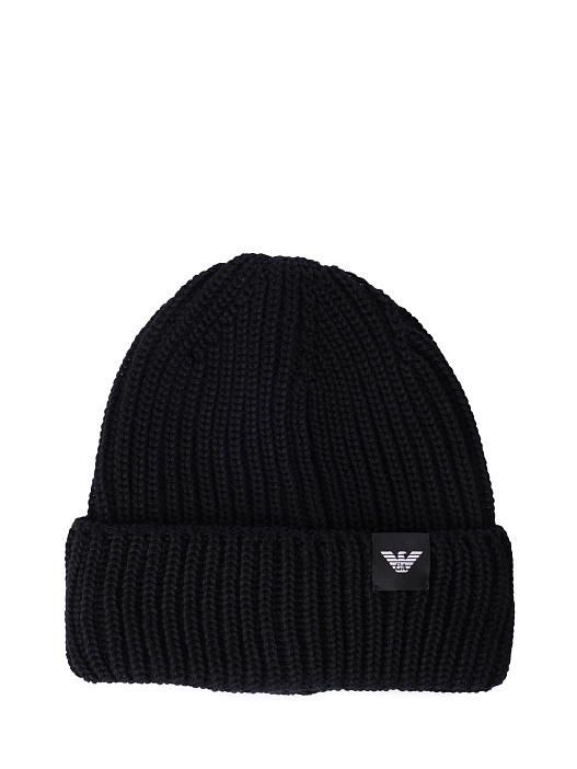 Шапка Emporio Armani 627449 4F565 00020 шерстяная мужская — купить в интернет-магазине Verdistore