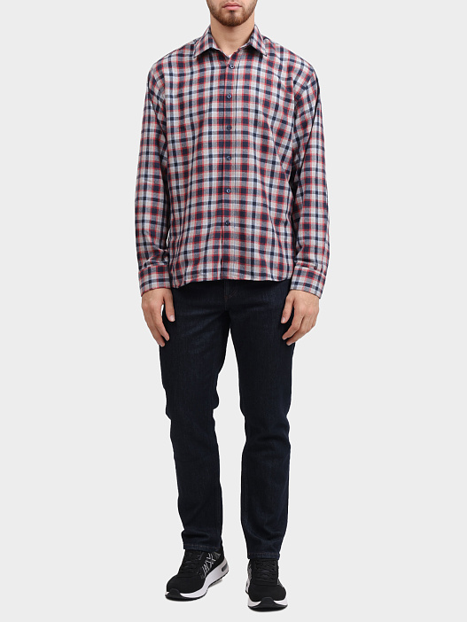 Рубашка Pantamo 4322-316-70 A-04 клетчатая мужская — купить в интернет-магазине Verdistore