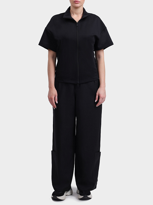Толстовка Y-3 JN4984 черная женская на молнии — купить в интернет-магазине Verdistore