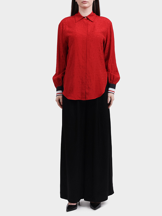 Рубашка Pinko 105434 A2PX RA1 красная женская — купить в интернет-магазине Verdistore