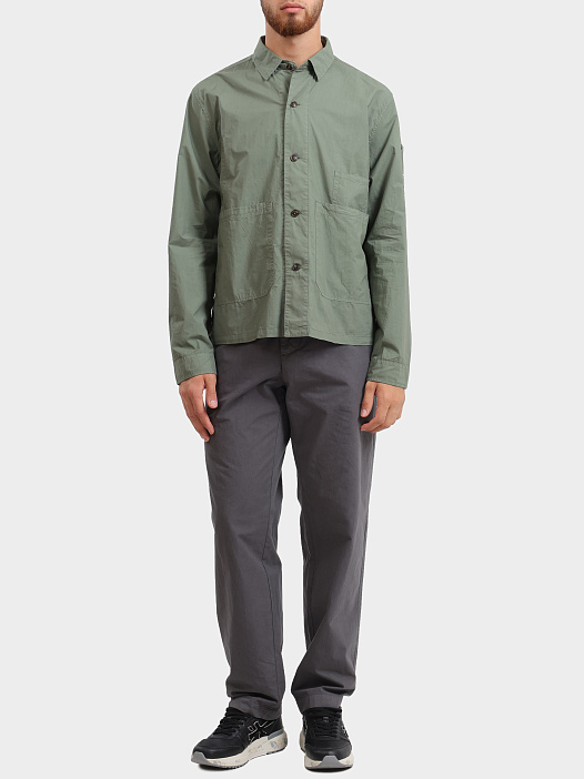 Рубашка C.P. Company 18CMOS238A 005328G 669 хлопковая мужская — купить в интернет-магазине Verdistore