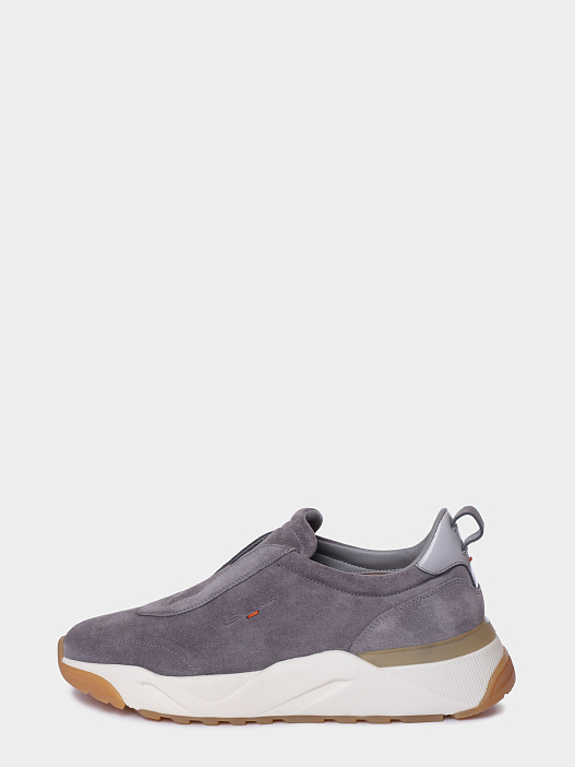 Кроссовки Santoni WBIG61431BTTKEAUG62 замшевые женские — купить в интернет-магазине Verdistore